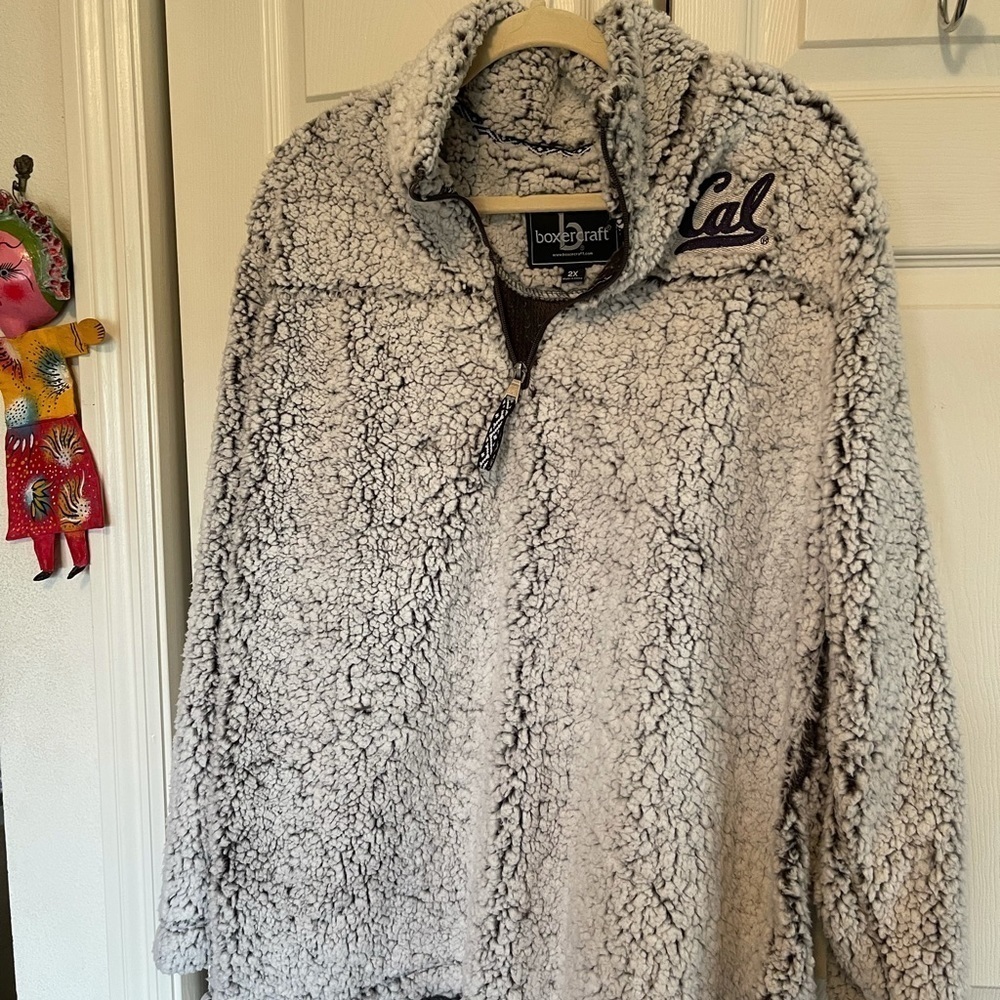 CAL TEDDY BEAR PULLOVER JACKET​​